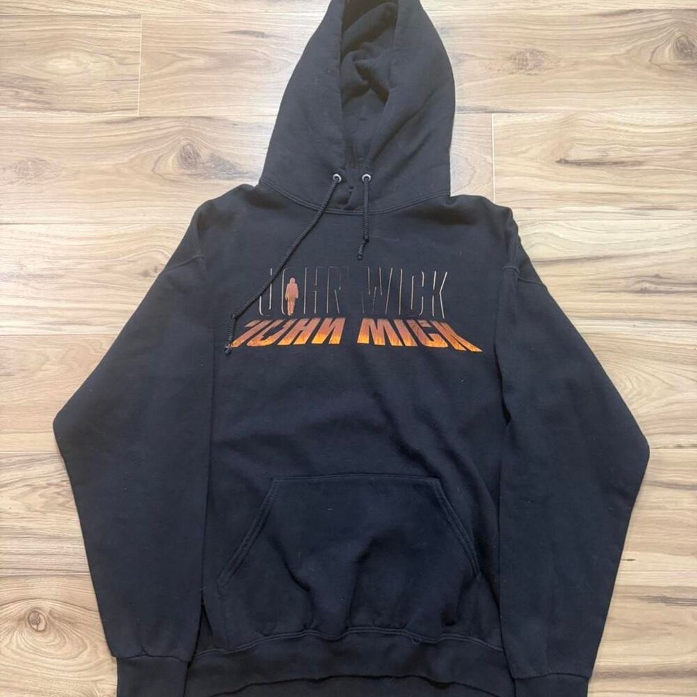 John Wick Chapter 4 Hard Rock collab hoodie Movie promo size Larg